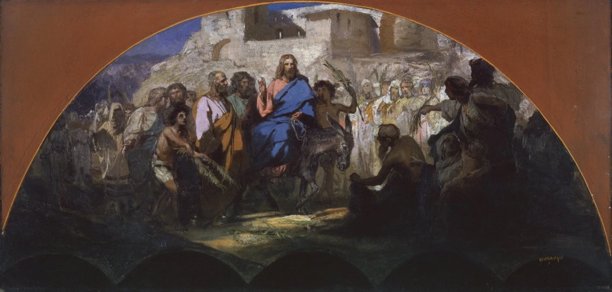 Henryk Siemiradzki - 106, Ingresso di Cristo a Gerusalemme, 1876